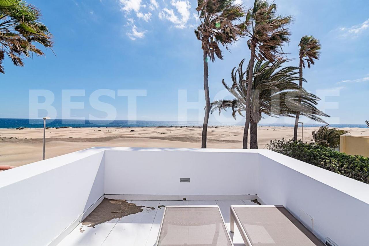 Stunning Bungalow At The Sand Dunes Of Maspalomas Playa del Inglés Extérieur photo